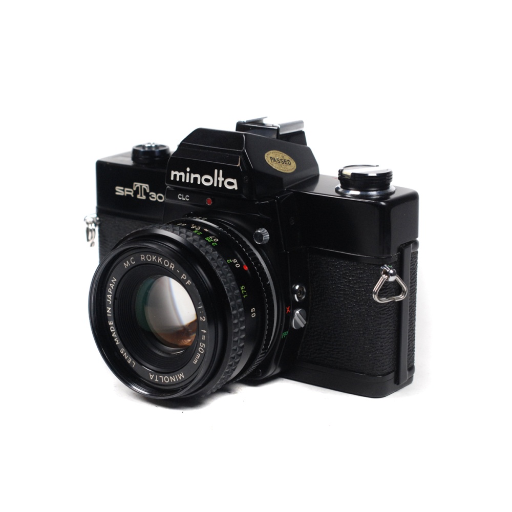 Used Minolta SRT303b + 50mm F2 Lens